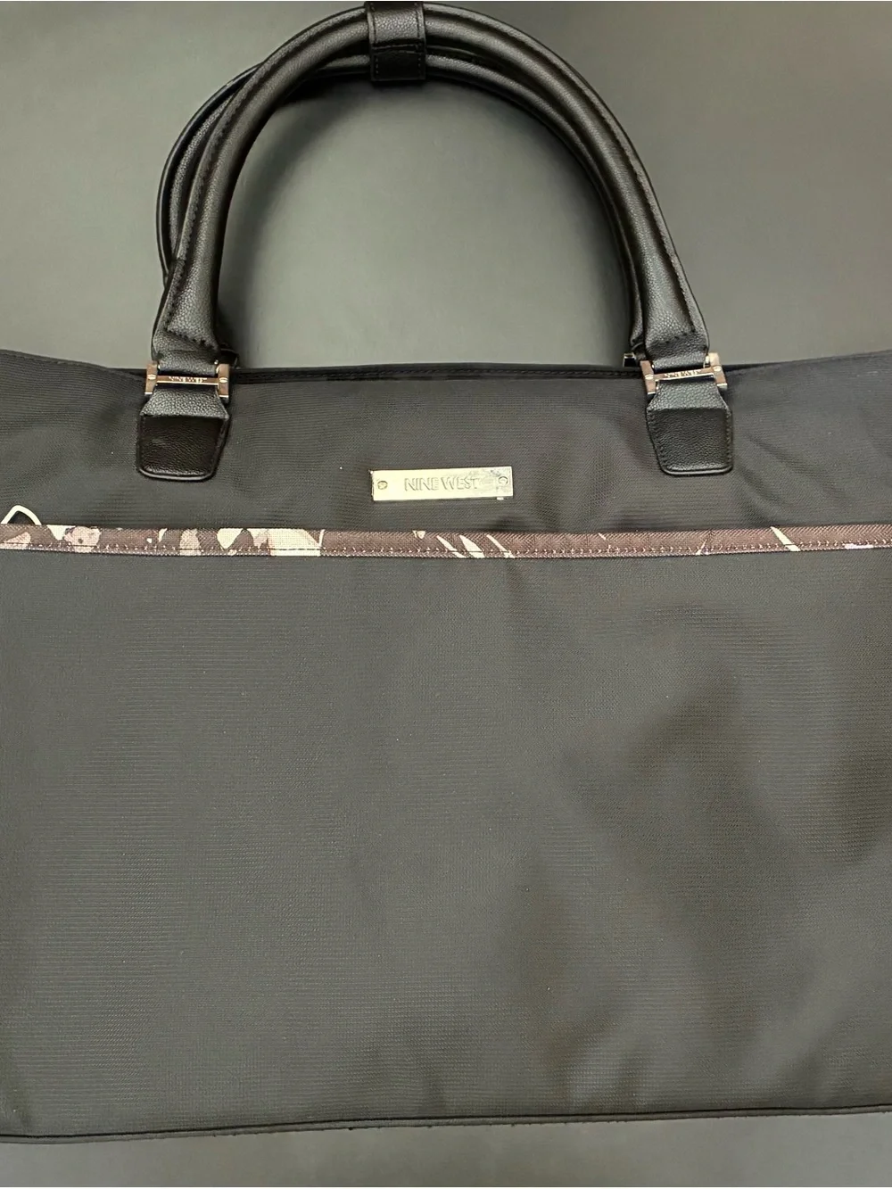 Nine West Women’s Hand Tote Carryon Luggage Computer Bag Zippered Compartments